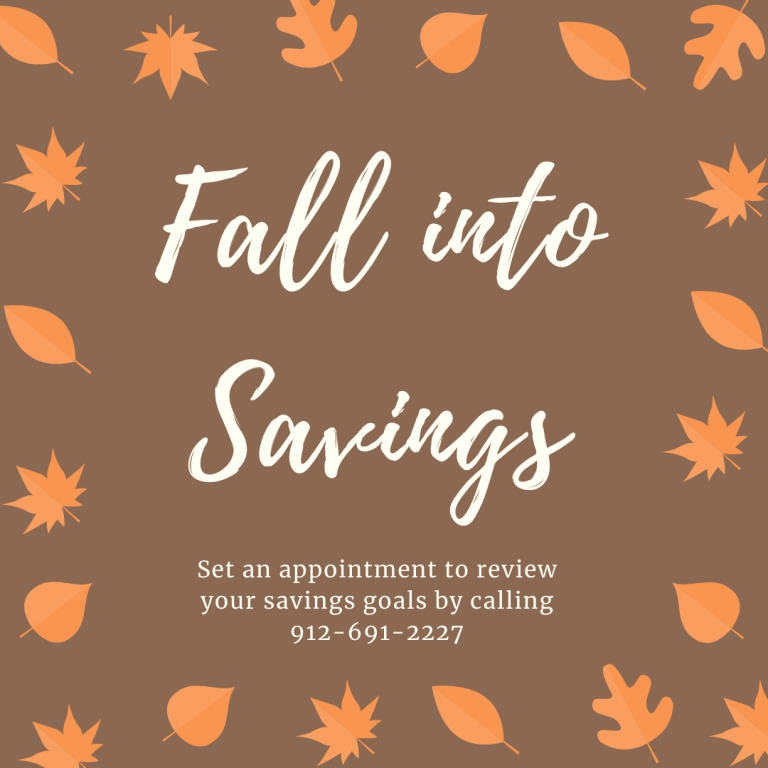 This Year: Fall Into Savings